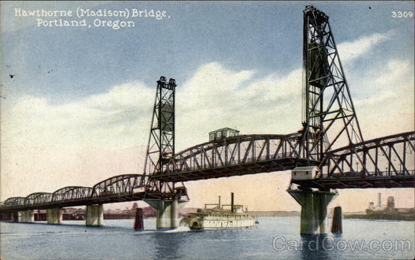Hawthorne (Madison) Bridge Portland Oregon
