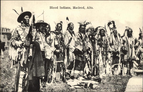 Blood Indians Macleod AB Canada Alberta