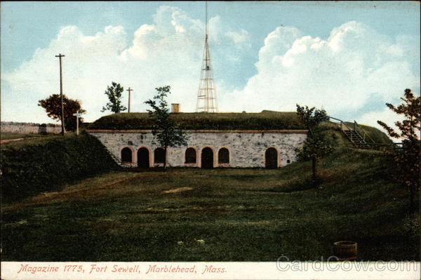 Magazine 1775, Fort Sewell Marblehead Massachusetts