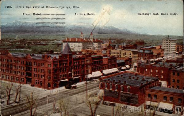 Bird's Eye View of Colorado Springs