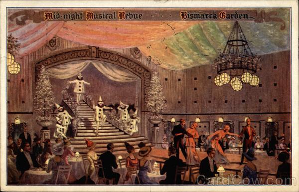 Midnight Musical Revue, Bismarck Garden Chicago Illinois