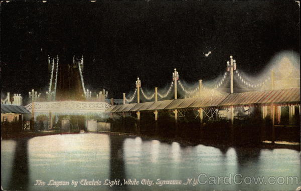 The Lagoon by Electric Light, White City Syracuse New York