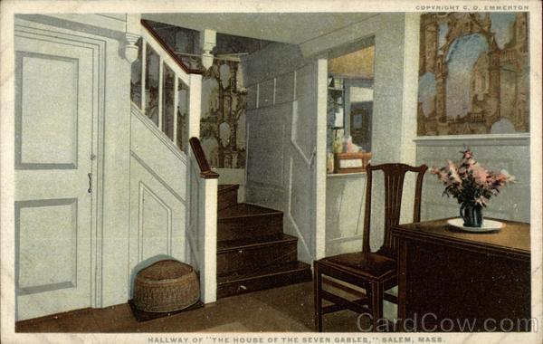 Hallway of The House of the Seven Gables Salem Massachusetts