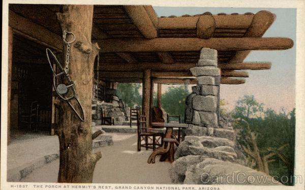 The Porch at Hermit's Rest, Grand Canyon National Park Arizona