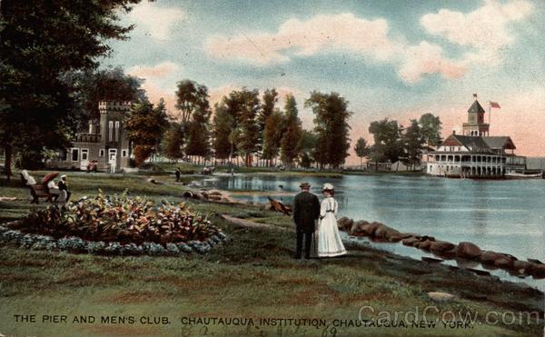 The Pier and Men's Club, Chautauqua Institution New York