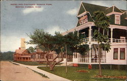 Hotel and Cottages, Higman Park Benton Harbor, MI Postcard Postcard