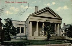 Pilgrim Hall Postcard