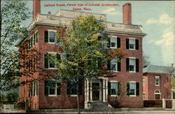 Safford House, purest type of colonial architecture Postcard