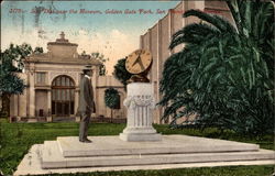 Sun Dial near the Museum, Golden Gate Park Postcard