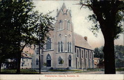 Presbyterian Church Rochelle, IL Postcard Postcard
