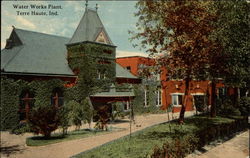 Water Works Plant Terre Haute, IN Postcard Postcard