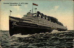 Steamer "Seeandbee" Postcard