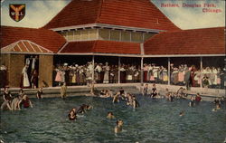 Bathers, Douglas Park Postcard