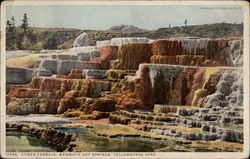 Hymen Terrace, Mammoth Hot Springs Postcard