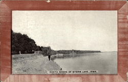 North Shore of Storm Lake Postcard