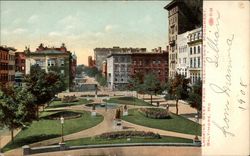 Looking West from Washington's Monument Postcard