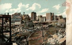 Scene after the Great Fire Postcard