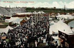 The Midway, Toronto Exhibition Postcard