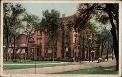 Library and Casino (formerly Canfield's) Postcard
