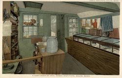 A Cent Shop of 1830, Essex Institute Postcard