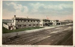 Fray Marcos, New Santa Fe Hotel Williams, AZ Postcard Postcard