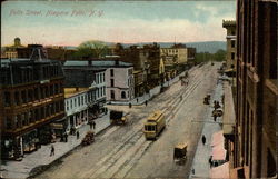 Falls Street Niagara Falls, NY Postcard Postcard