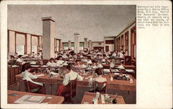 Metropolitan Life Insurance Home Office Building - Actuarial Division Postcard