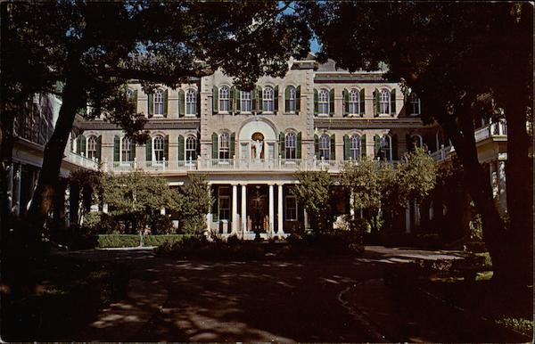 Front view of the Academy of the Sacred Heart Academy, The Rosary New Orleans Louisiana