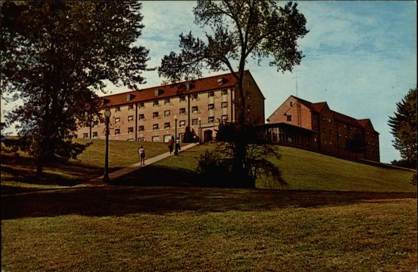 Memorial and Moore, Freshmen Men's Residence, Muskingum College New Concord Ohio