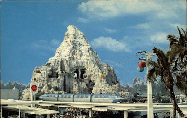 Monorail System, Disneyland Anaheim California