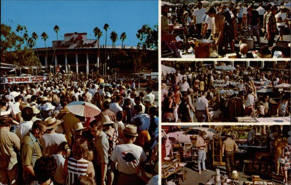 Rose Bowl Swap Meet and Flea Market Pasadena California