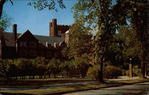 Risley Hall, Girl's Dormitory - Cornell University Ithaca New York