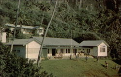 Pitcairn Island's government school Postcard