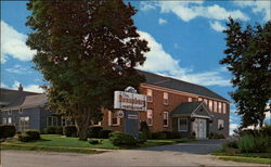 The Ronneburg Restaurant in Iowa Postcard