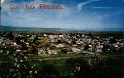 The Old Mission Town of San Juan Bautista California Postcard Postcard