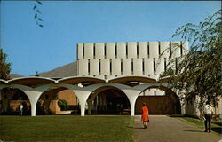 University of California Riverside: Main Library Postcard