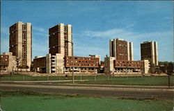 University of Massachusetts Amherst, MA Postcard Postcard