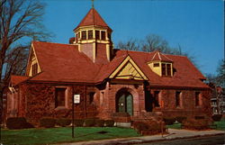 Public Library, Easthampton Massachusetts Postcard Postcard