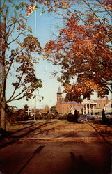 Old Meeting House Common Postcard