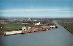 Port of Sacramento, Sacramento Port District Postcard