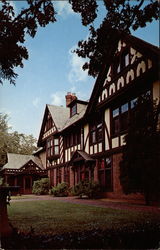 Music Hall on the Webster College Fine Arts Campus Postcard