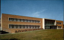 Albert S. Cook Library - State Teachers College Postcard