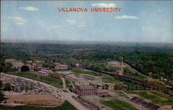 Aerial View of Villanova University Postcard