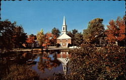 View of Village Church Postcard