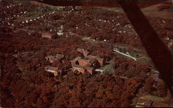 Veterans' Hospital - Aerial View Des Moines, IA Postcard Postcard