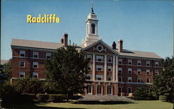 Moors Hall, Radcliffe College Cambridge, MA Postcard Postcard