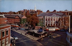 Harvard Square Cambridge, MA Postcard Postcard