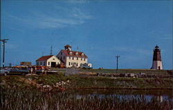 Point Judith Lighthouse Rhode Island Postcard Postcard