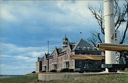 Luce Hall Newport, RI Postcard Postcard