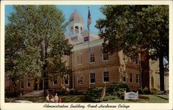 Administration Building of Freed-Hardeman College Henderson, TN Postcard 